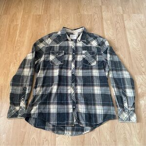 Men's Evergreen Plaid Button-Up Shirt
